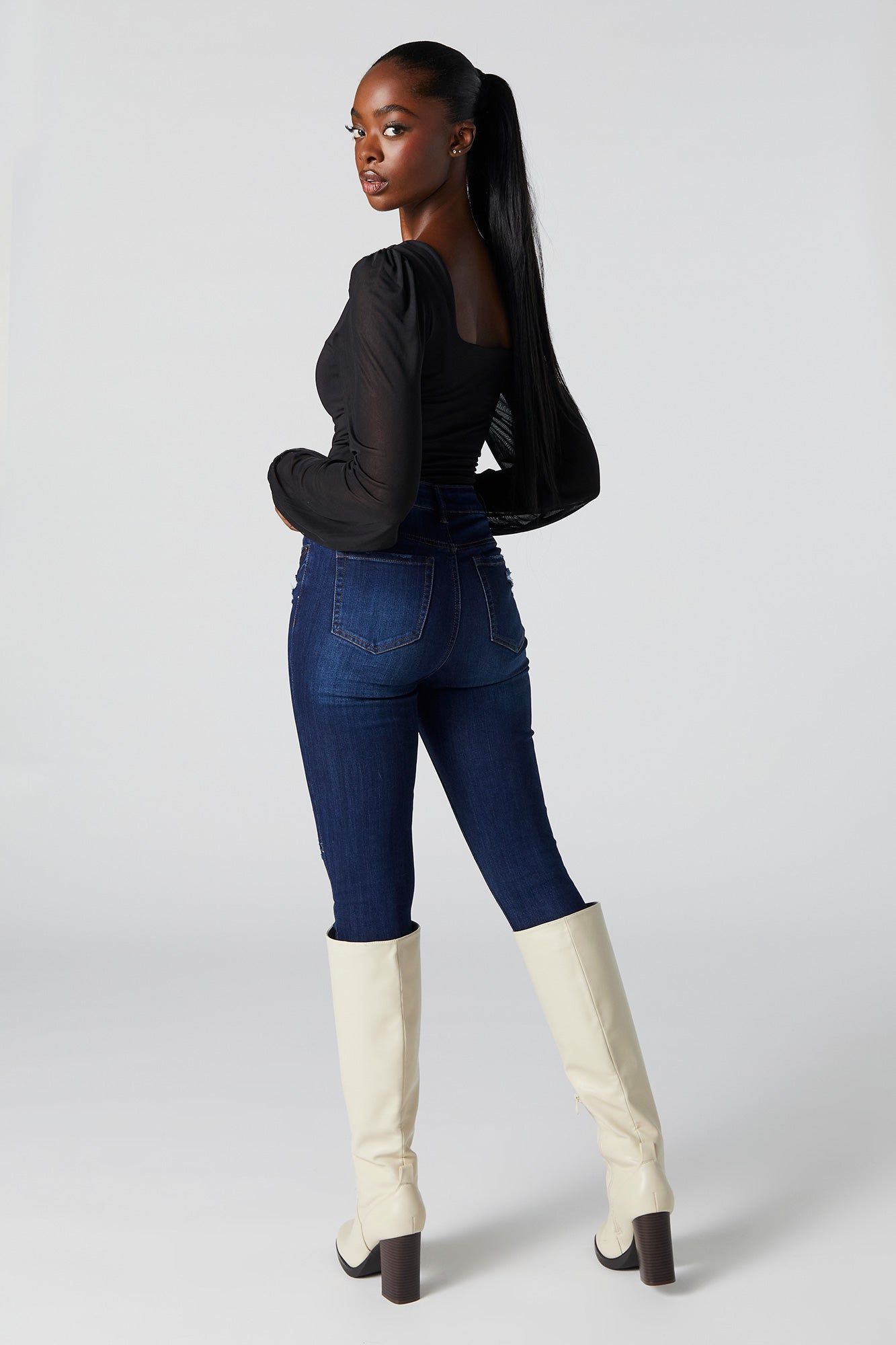 Jean ajusté d'aspect sold by Urban Planet product image thumbnail 3