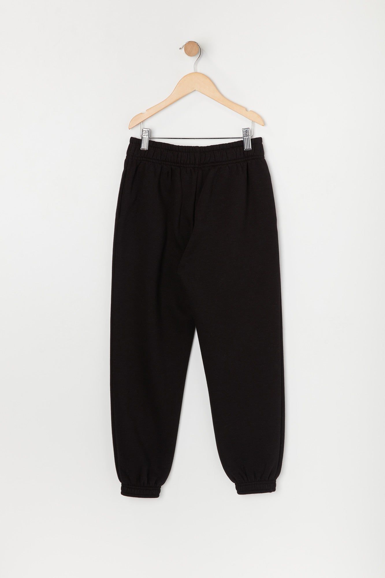 Girls Solid Fleece Boyfriend Jogger sold by Urban Planet product image thumbnail 2