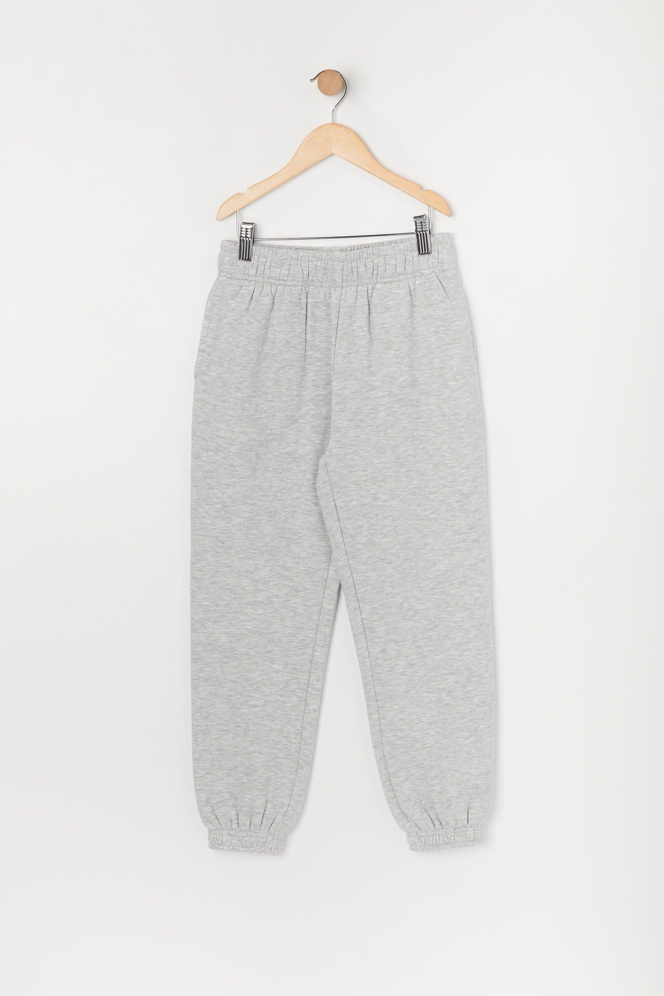 Girls Solid Fleece Boyfriend Jogger sold by Urban Planet product image thumbnail 3