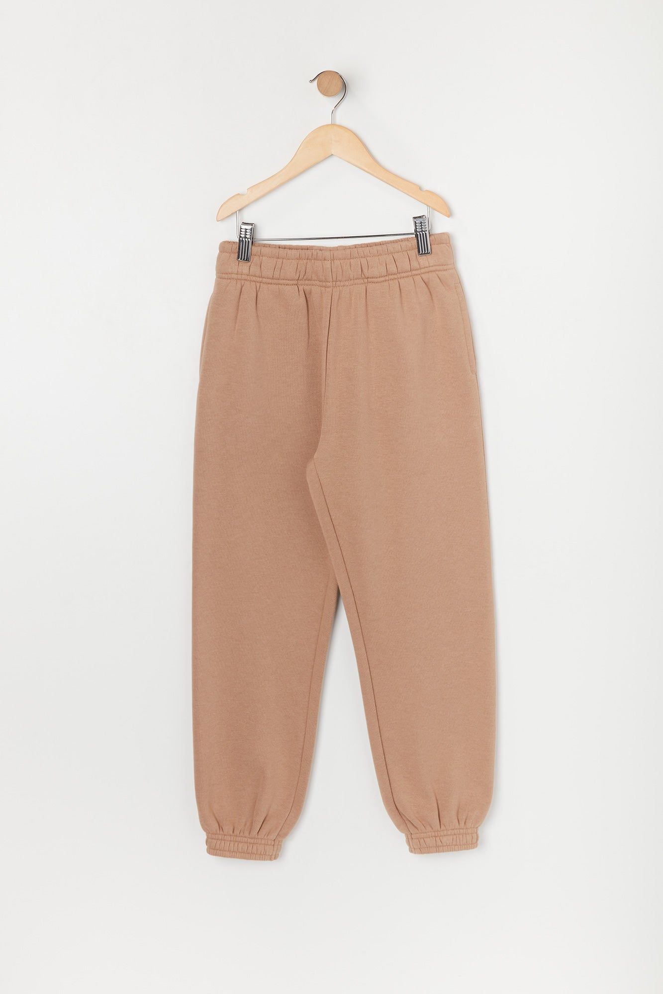 Girls Solid Fleece Boyfriend Jogger sold by Urban Planet product image thumbnail 5