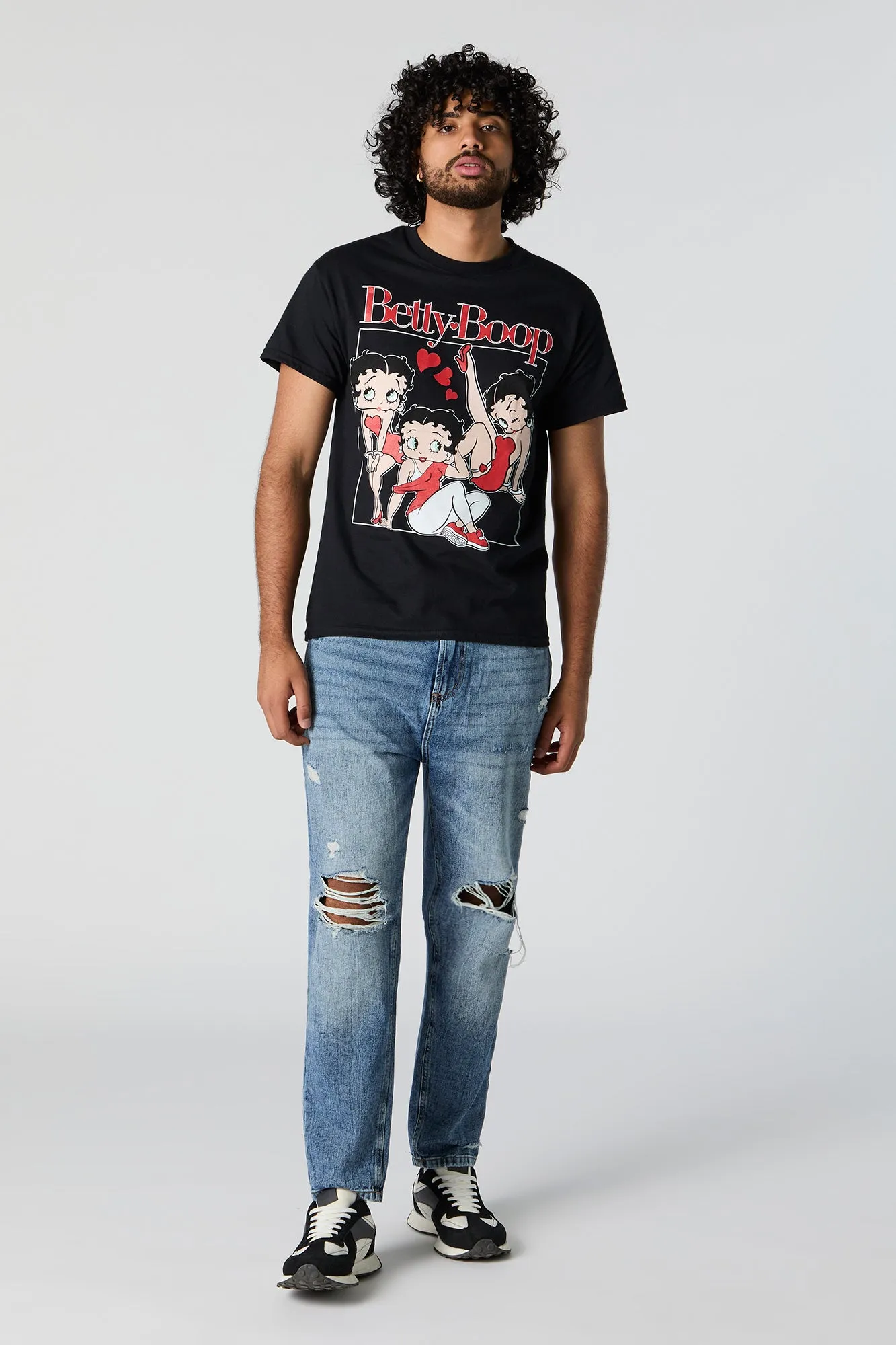 Betty Boop Graphic T-Shirt sold by Urban Planet product image thumbnail 2