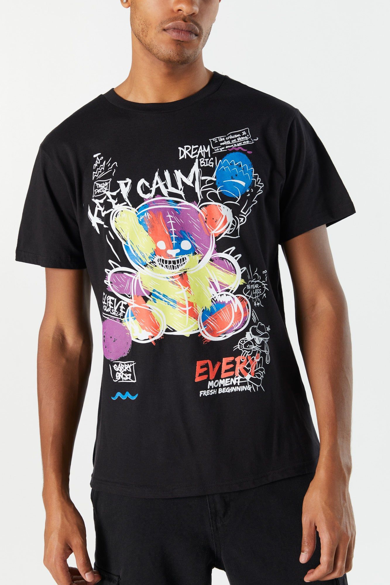 T-shirt à imprimé Keep Calm sold by Urban Planet product image thumbnail 2