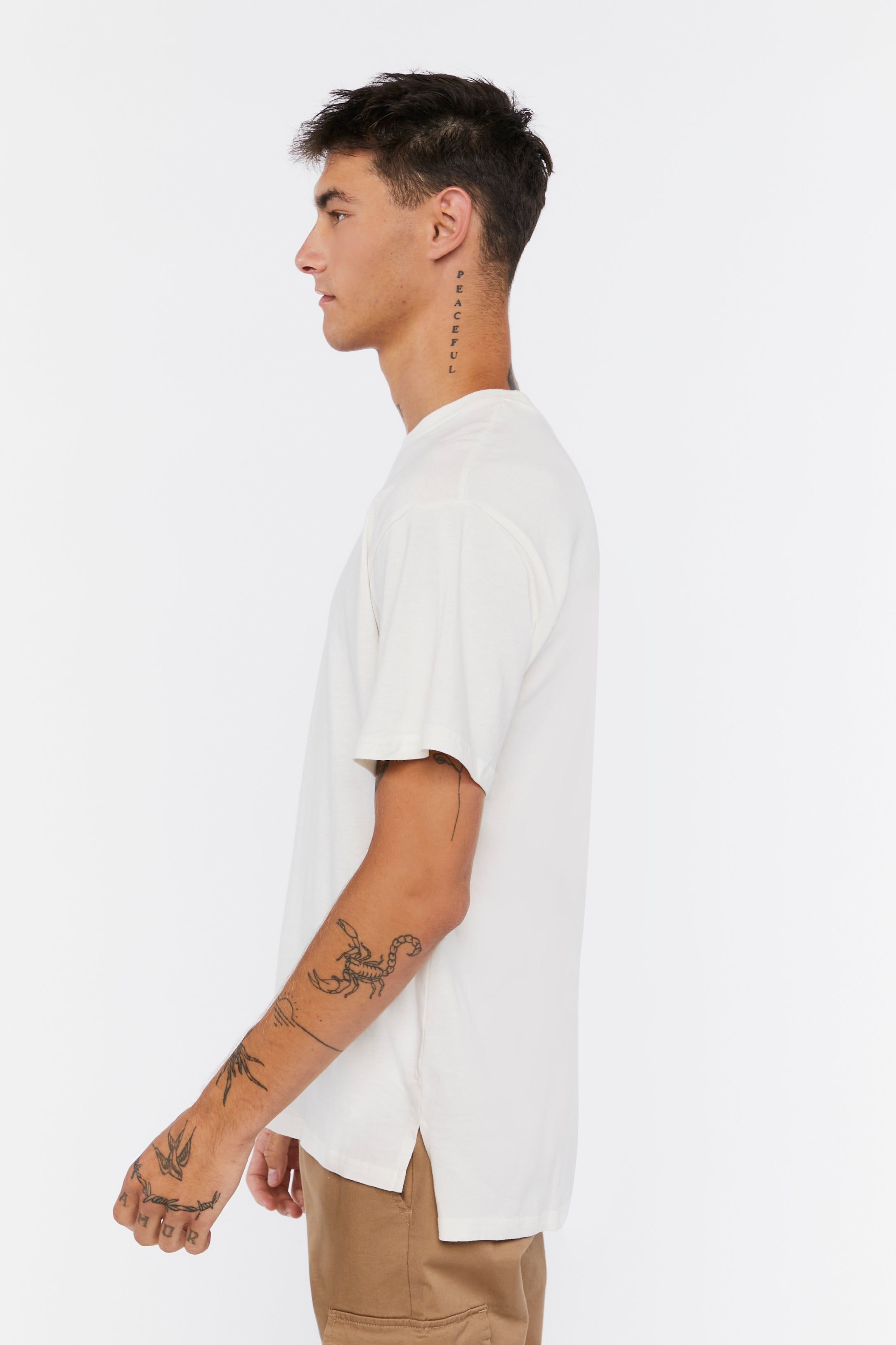 T-shirt ras du cou asymétrique sold by Urban Planet product image thumbnail 12