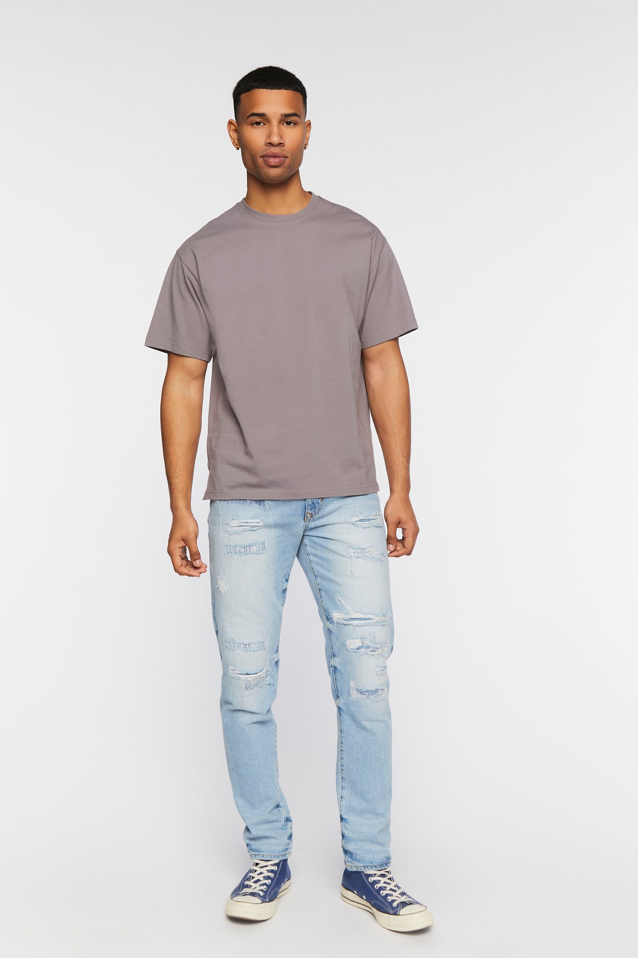 T-shirt ras du cou asymétrique sold by Urban Planet product image thumbnail 4