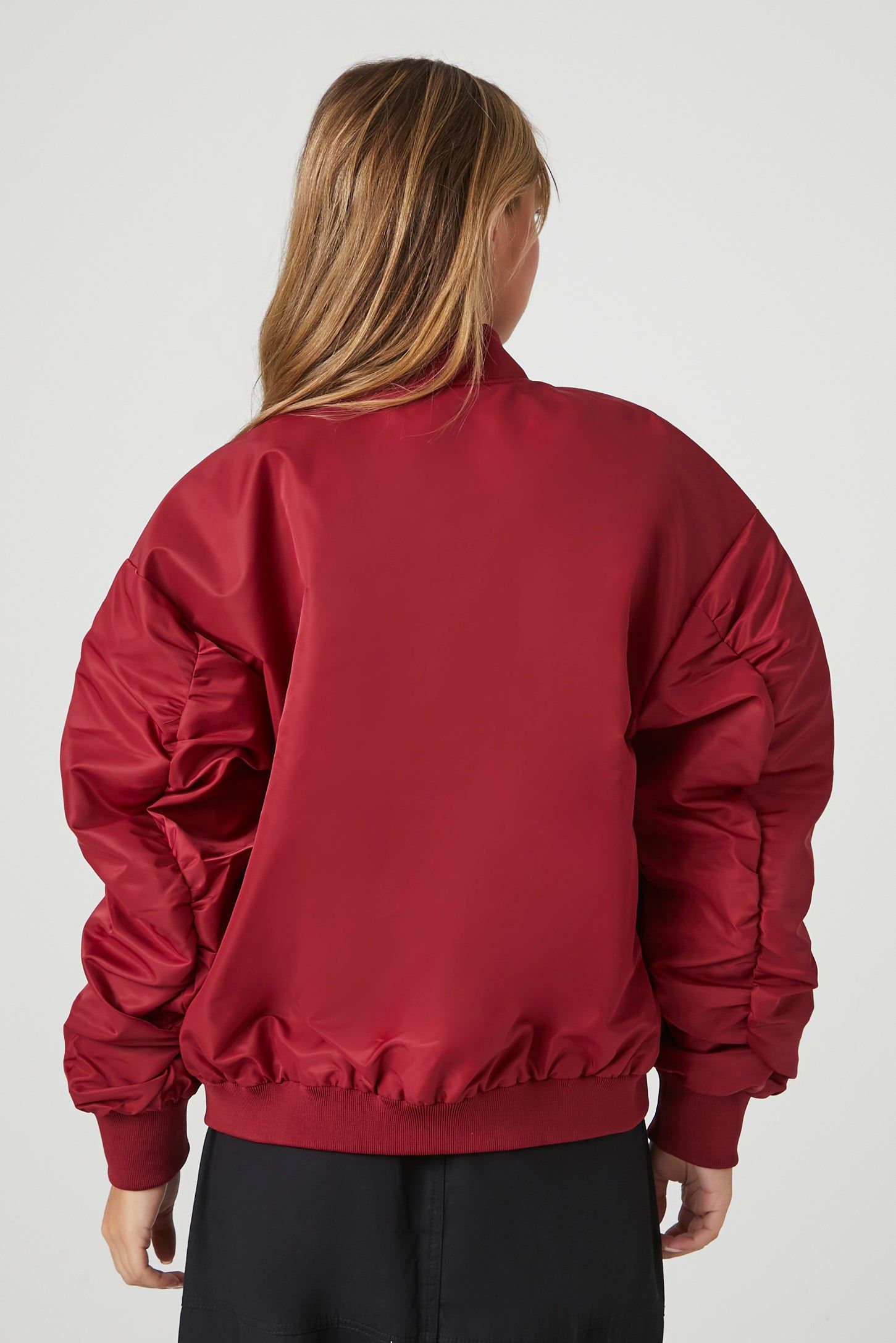 Zip-Up Bomber Jacket sold by Urban Planet product image thumbnail 3