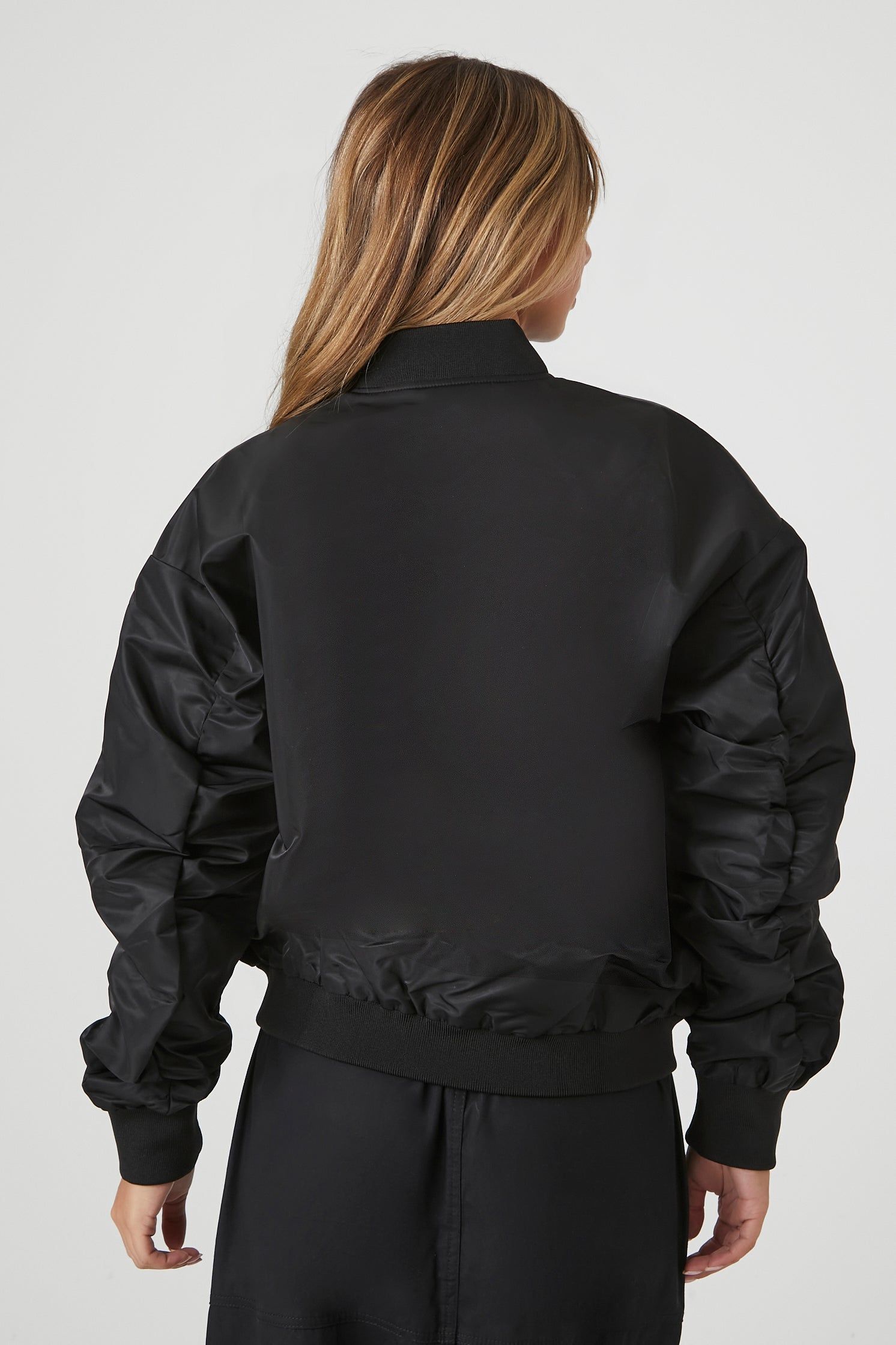 Zip-Up Bomber Jacket sold by Urban Planet product image thumbnail 8