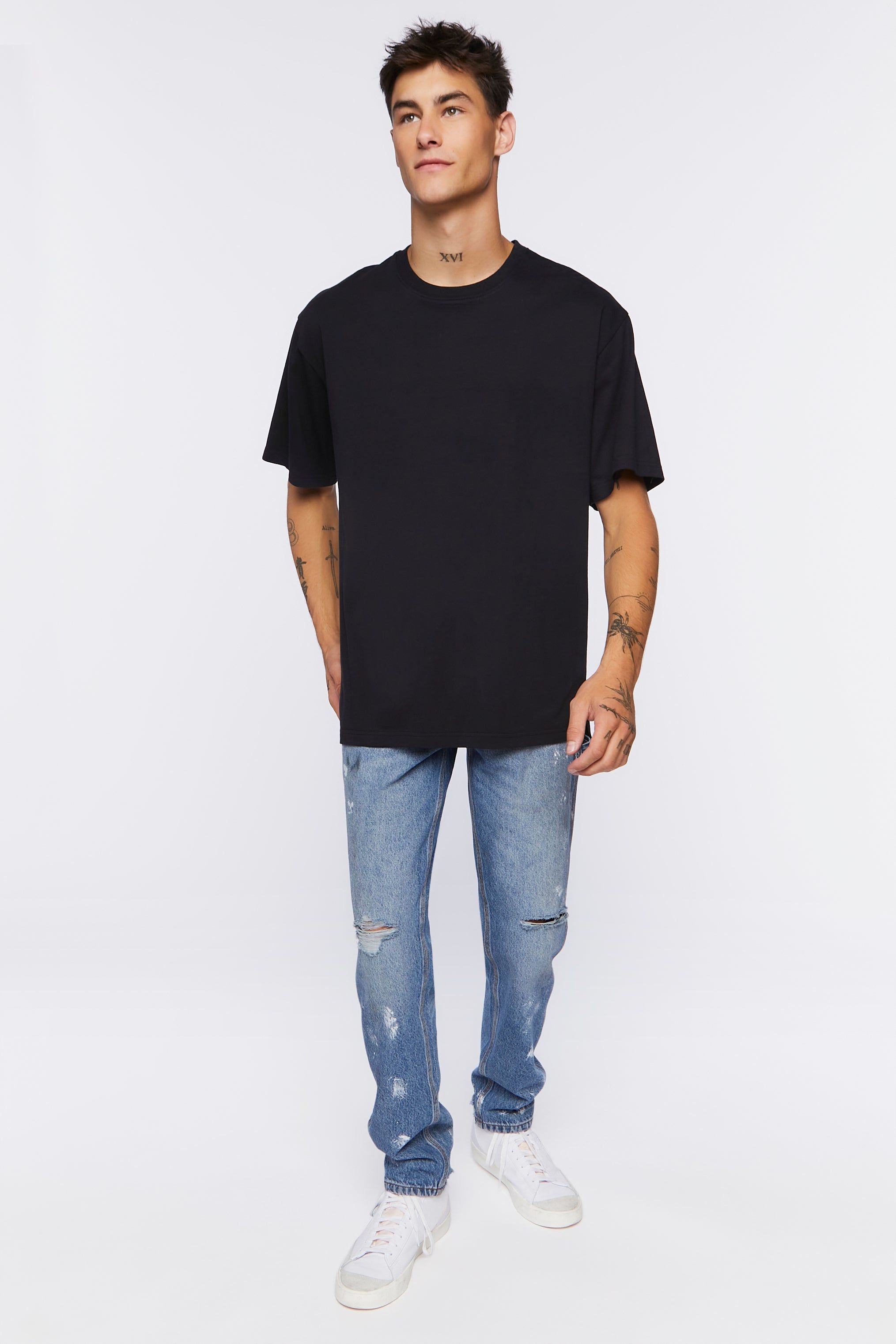 T-shirt ras du cou asymétrique sold by Urban Planet product image thumbnail 9