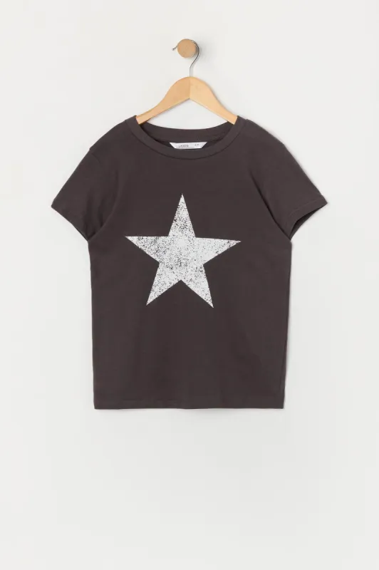 T-shirt à imprimé Speckled Star pour fille sold by Urban Planet