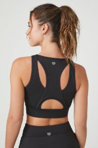 Soutien-gorge de sport à imprimé 21 avec fermeture à glissière sold by Urban Planet