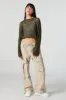 Chandail court en tricot ajouré sold by Urban Planet