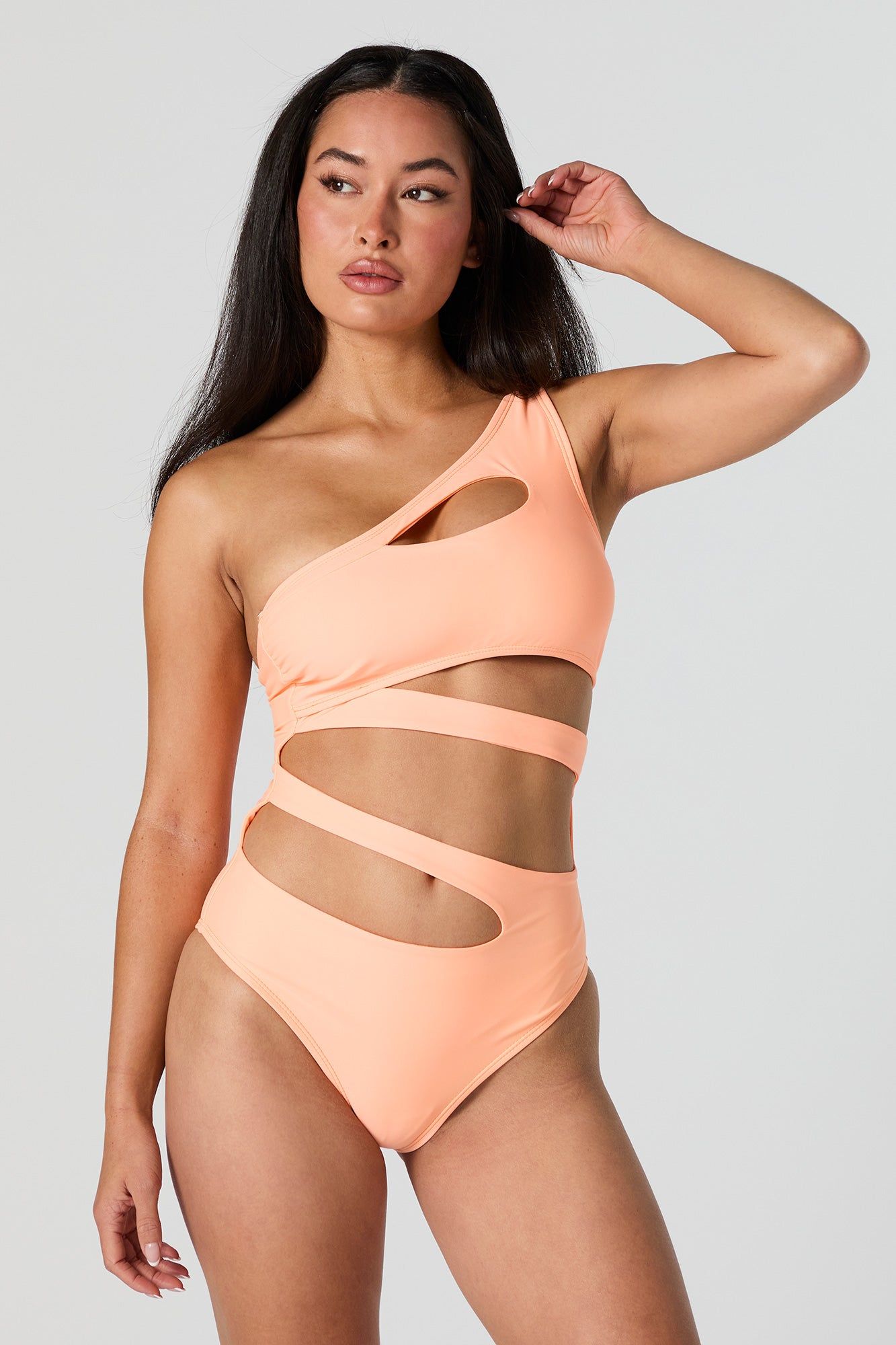 Cut Out One Piece Swimsuit sold by Urban Planet