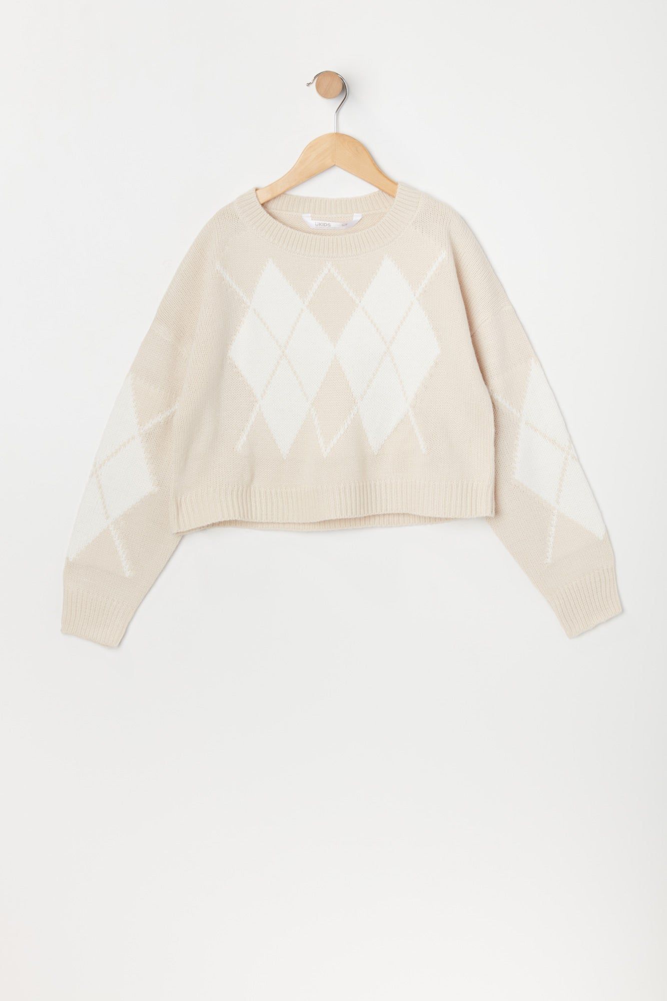 Chandail en tricot à losange pour filles sold by Urban Planet product image thumbnail 3