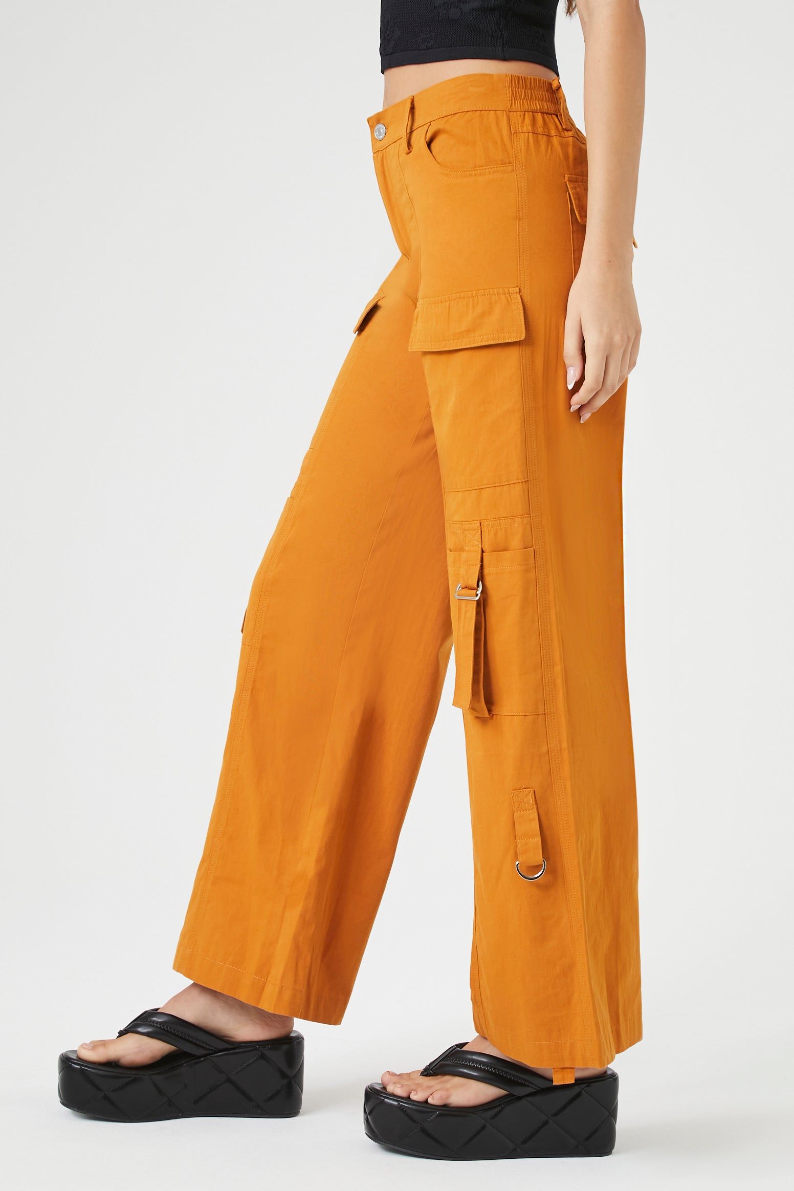 Pantalon cargo utilitaire à jambe large sold by Urban Planet product image thumbnail 4