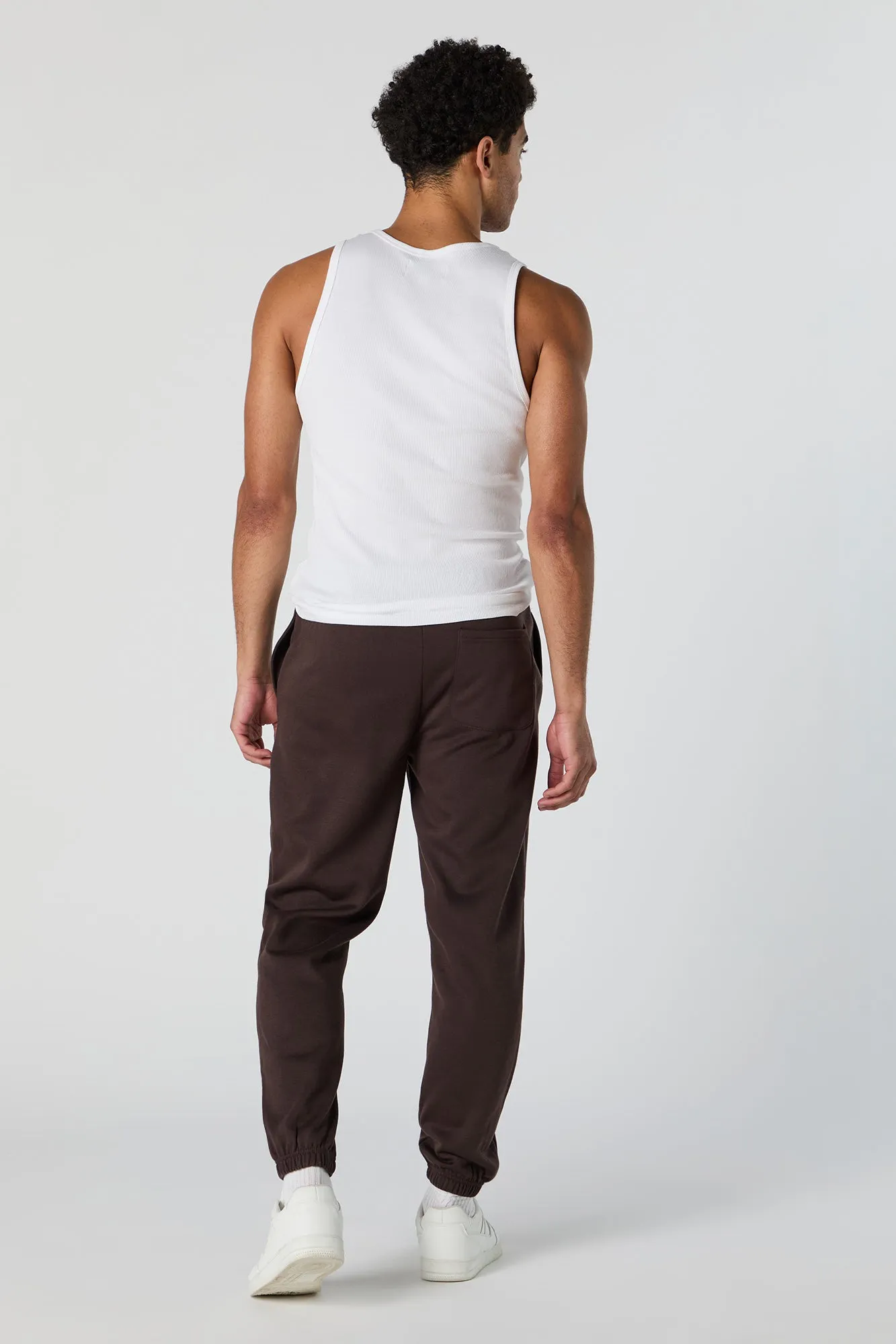 Brooklyn Embroidered Fleece Jogger sold by Urban Planet product image thumbnail 3