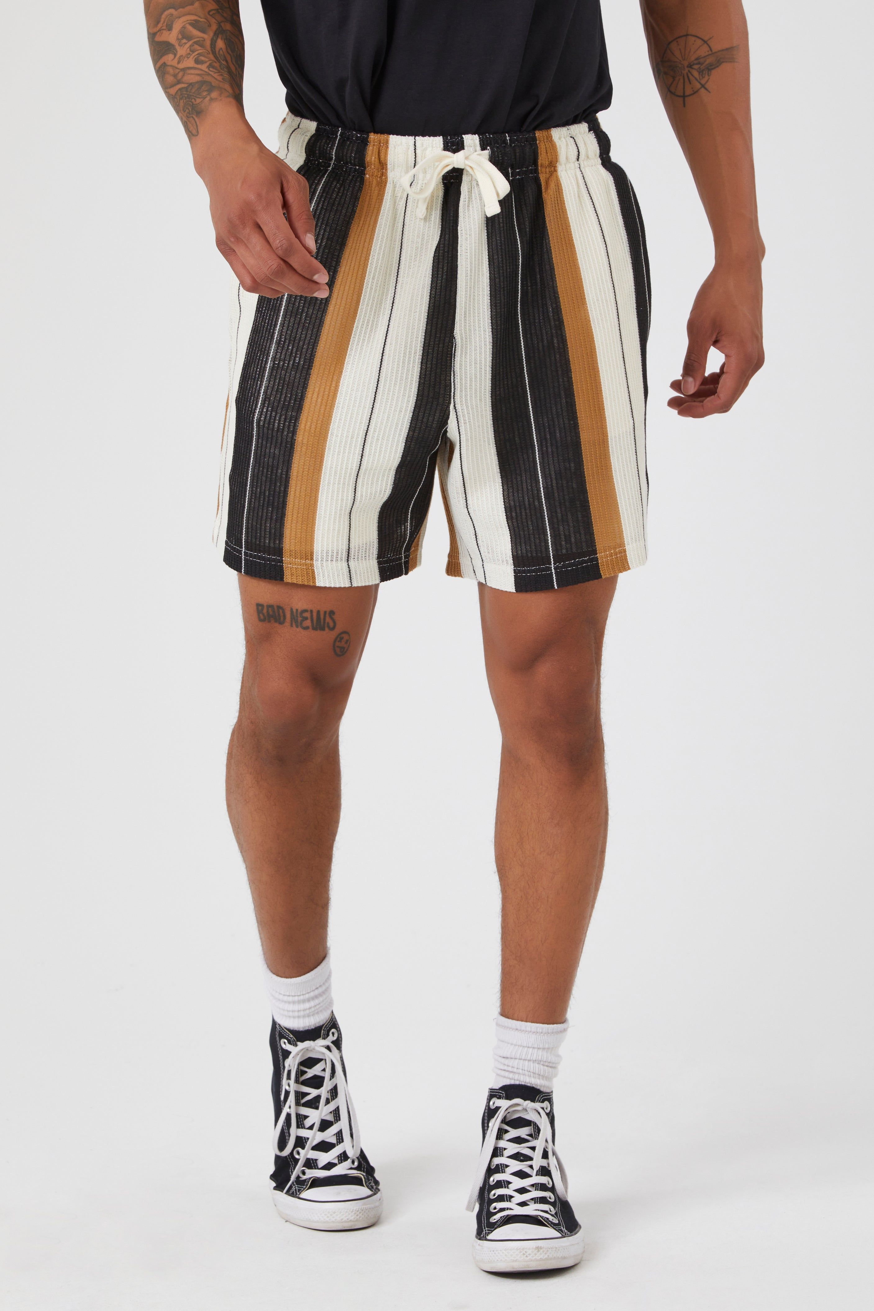Striped Drawstring Short sold by Urban Planet product image thumbnail 8