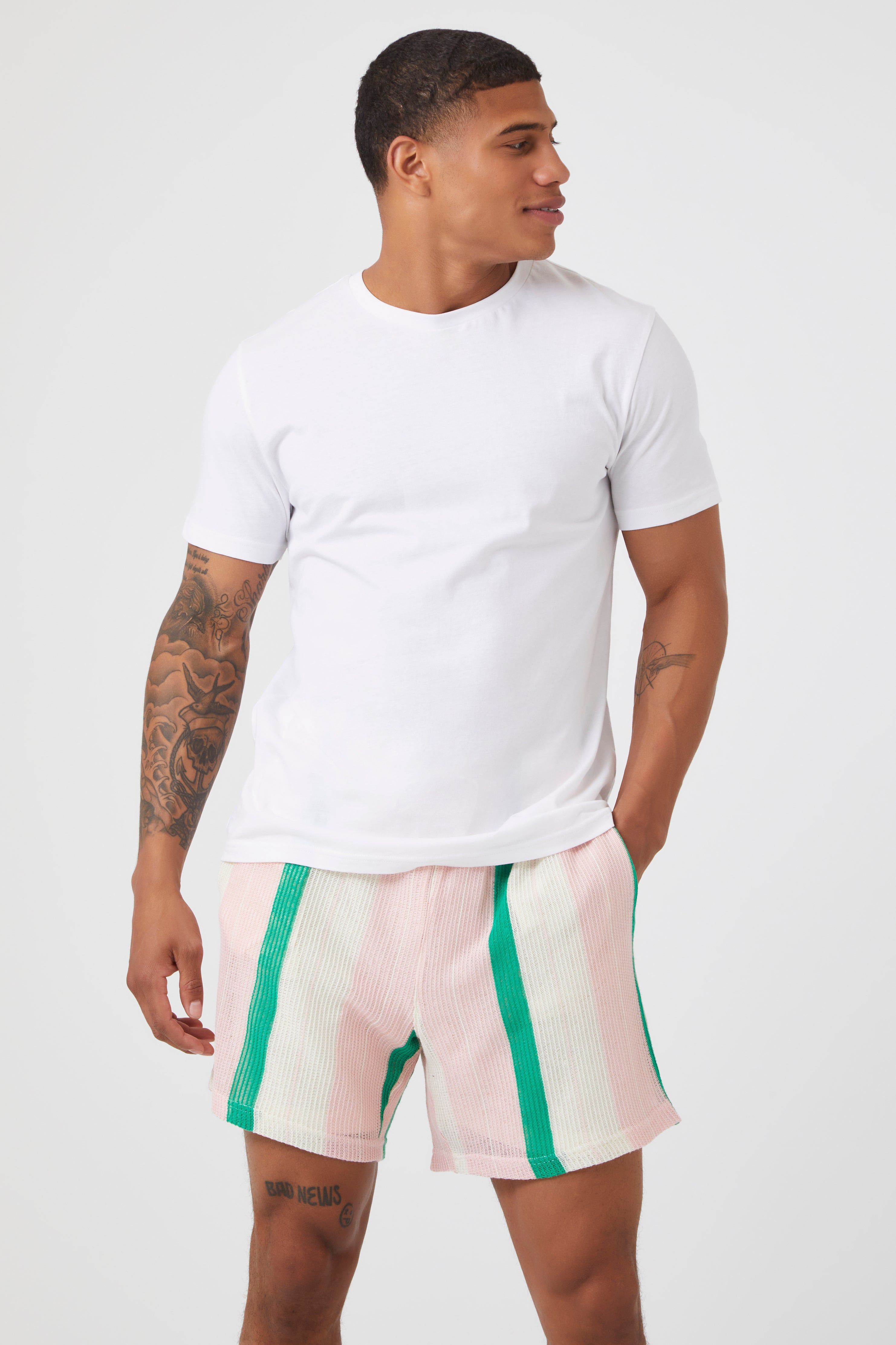 Striped Drawstring Short sold by Urban Planet product image thumbnail 2