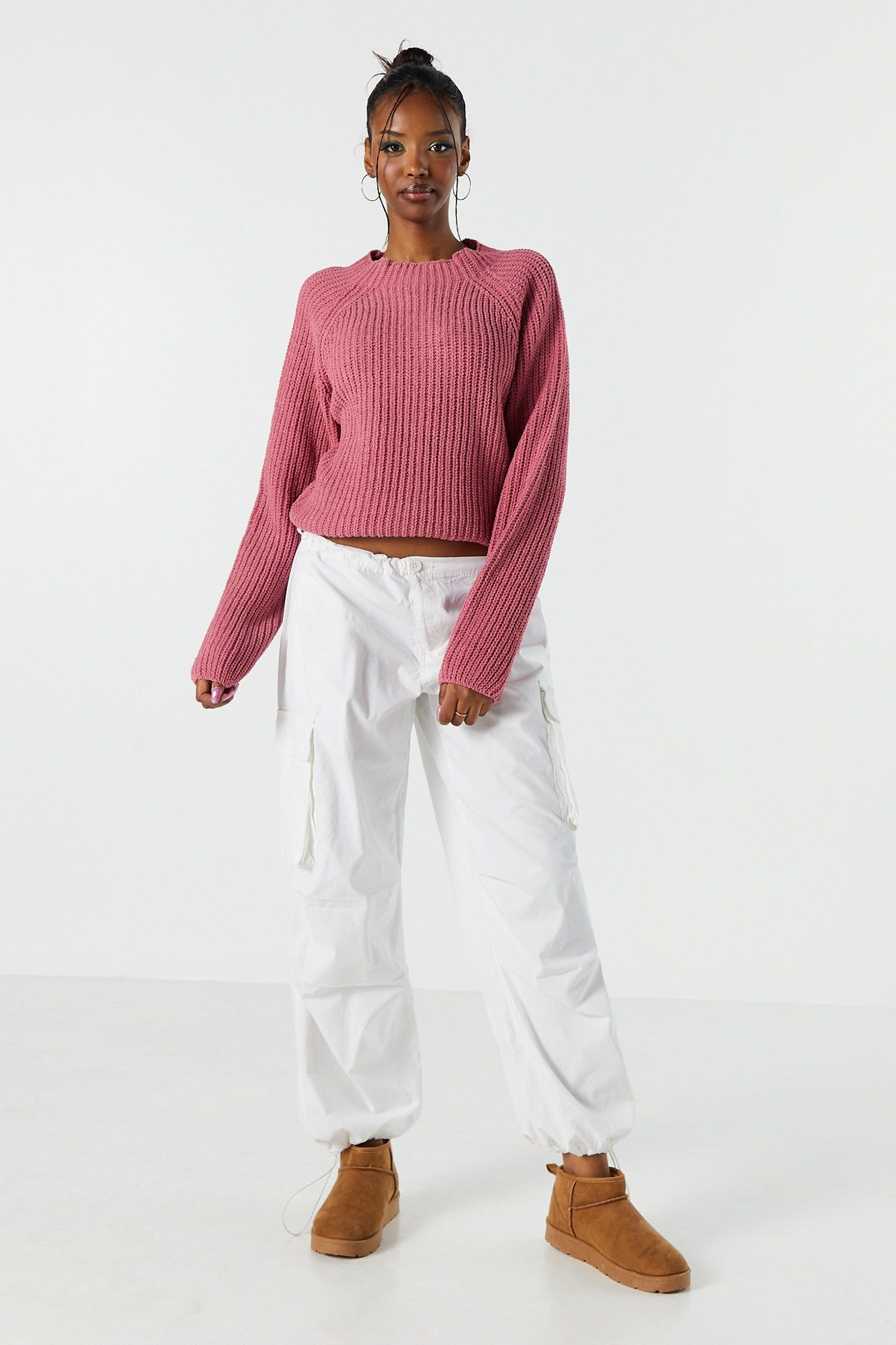 Knit Mock Neck Sweater sold by Urban Planet product image thumbnail 12