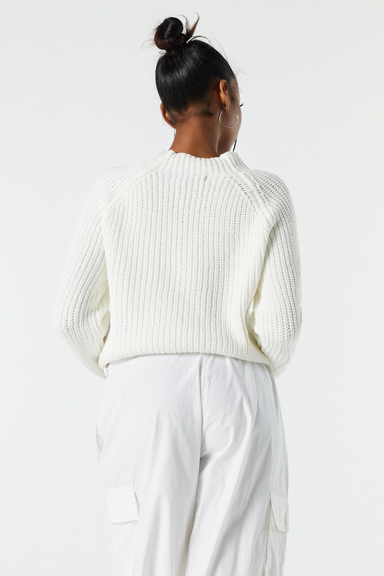 Knit Mock Neck Sweater sold by Urban Planet product image thumbnail 5