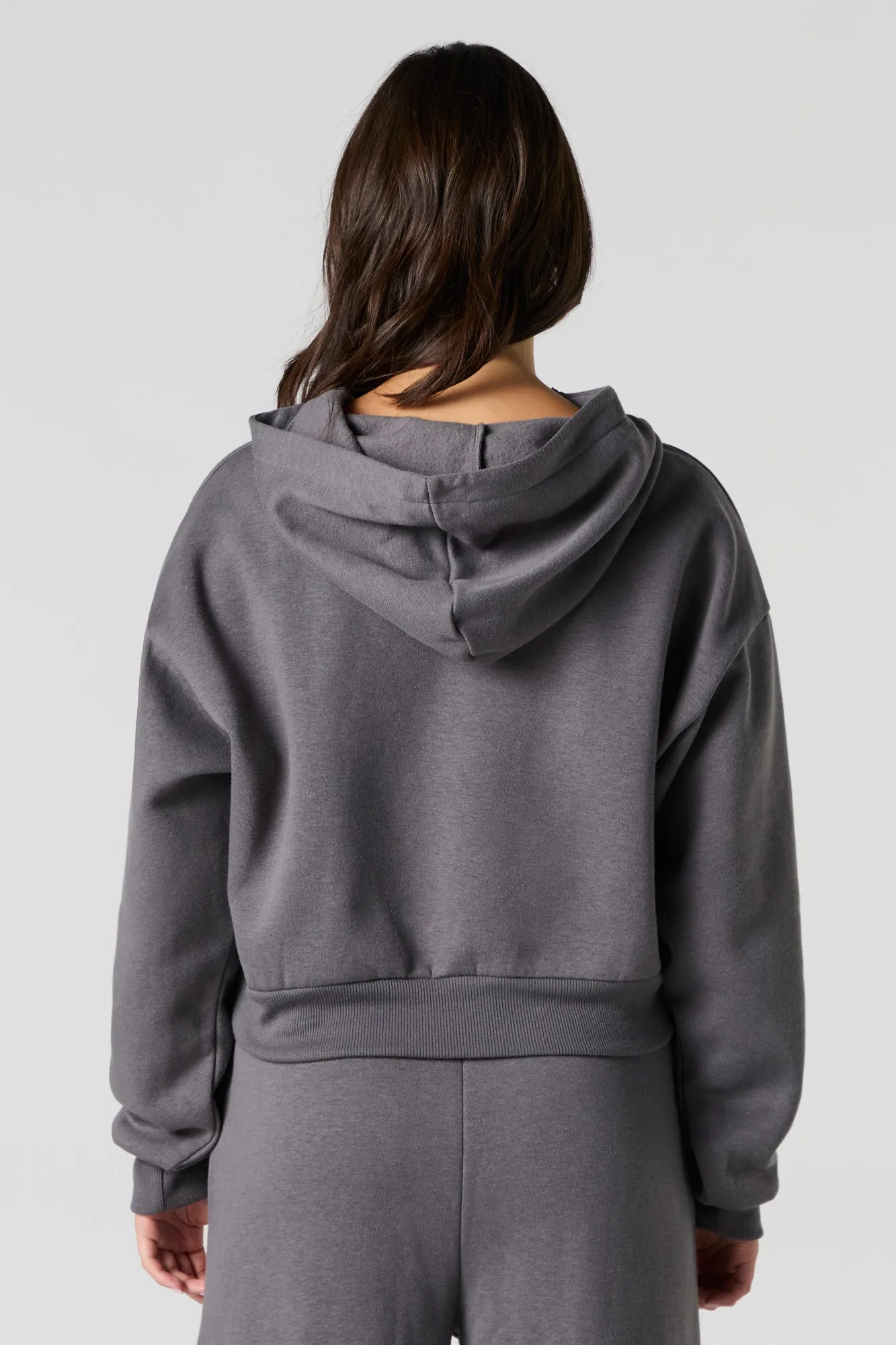 Fleece Half Zip Hoodie sold by Urban Planet product image thumbnail 5