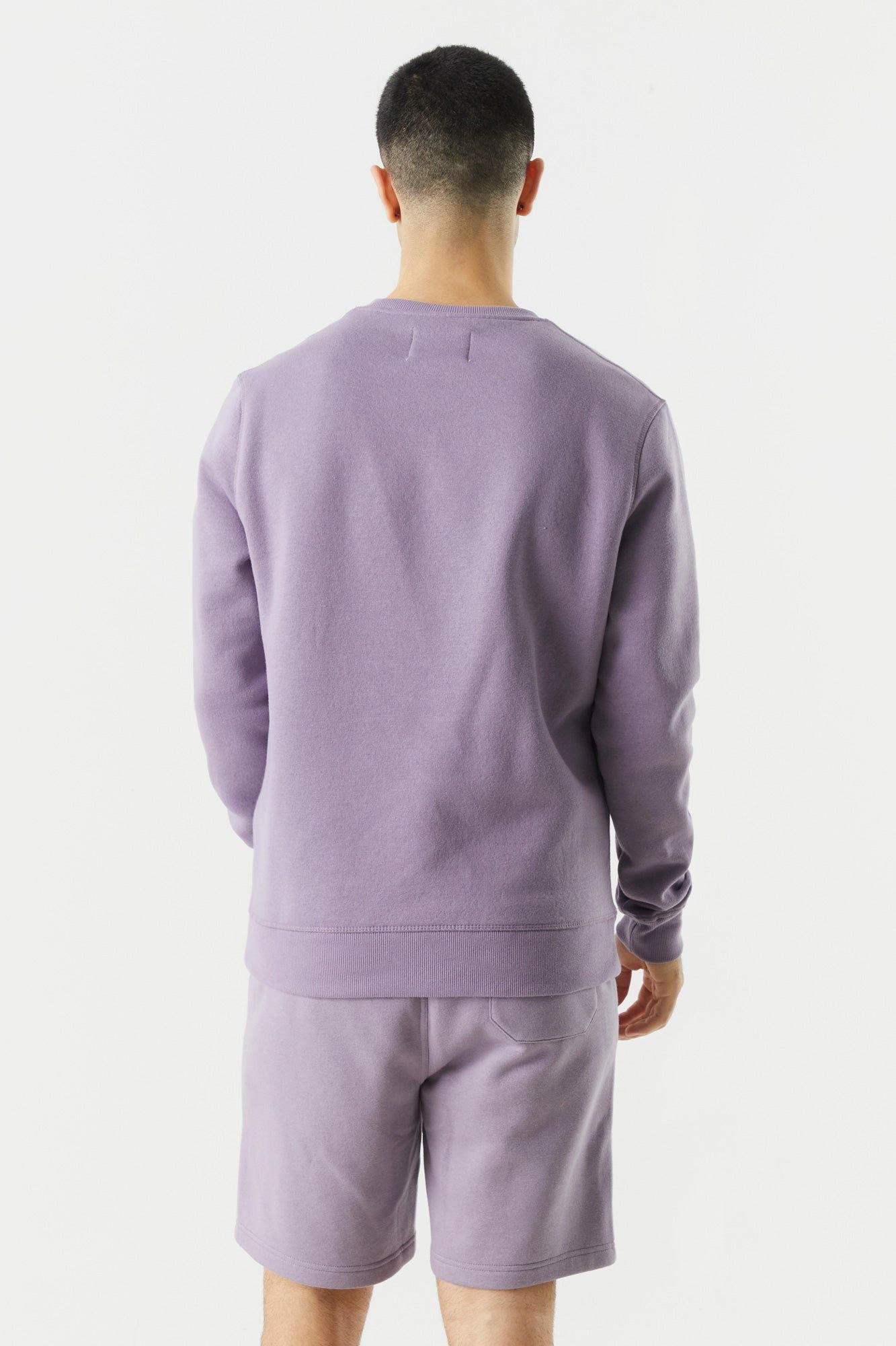 Short en molleton basique coloree à taille coulissante sold by Urban Planet product image thumbnail 2