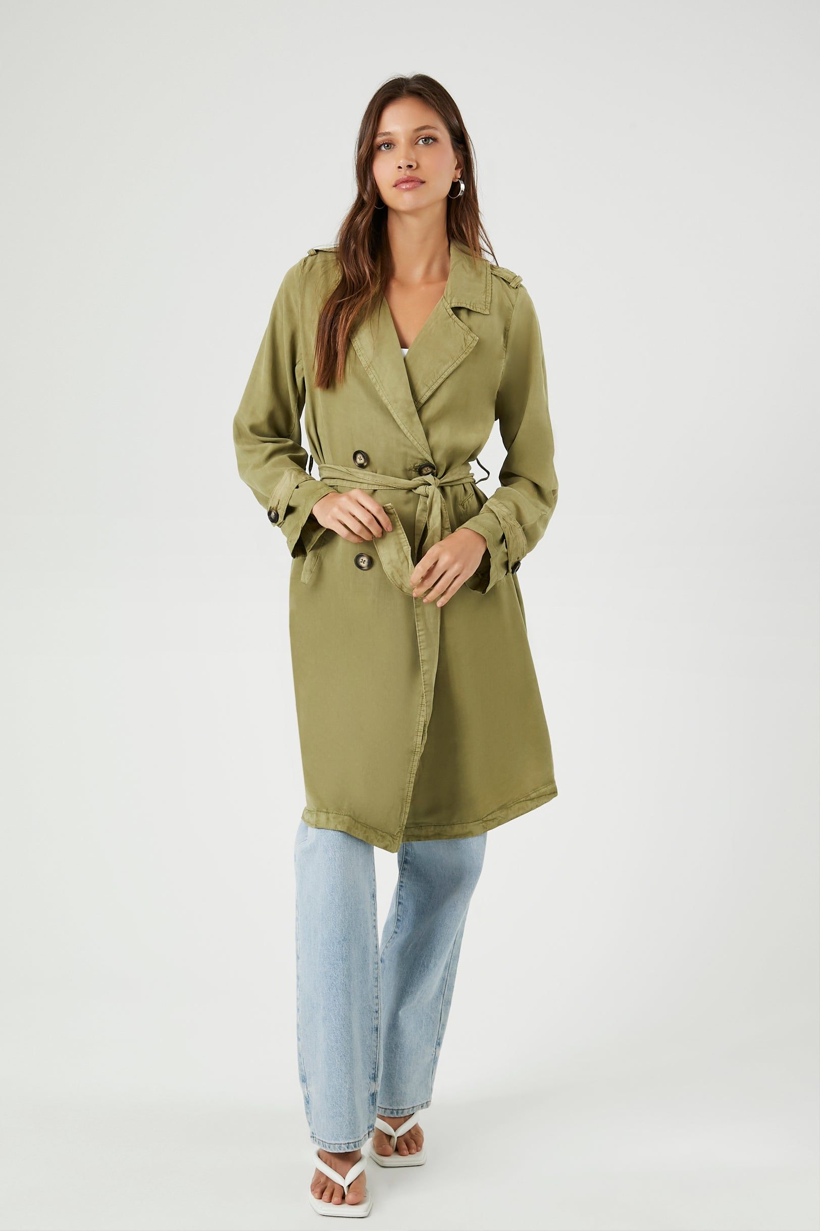 Trench long avec ceinture sold by Urban Planet product image thumbnail 4