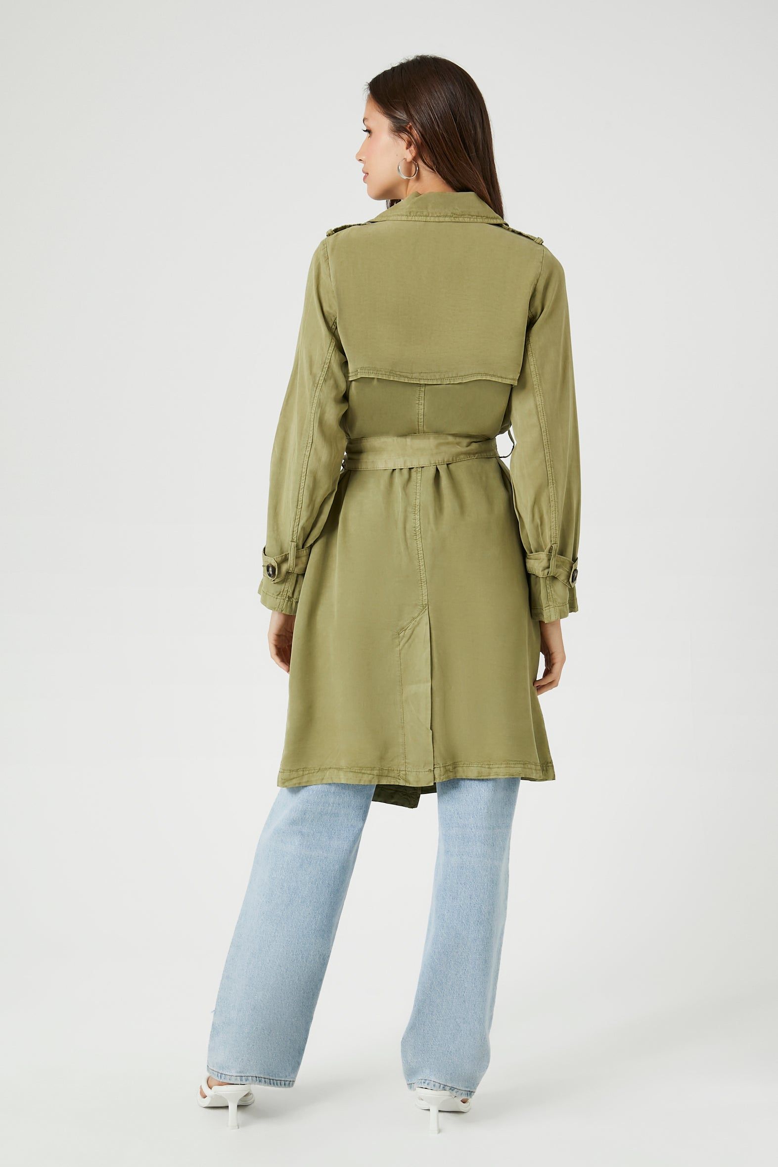 Trench long avec ceinture sold by Urban Planet product image thumbnail 3