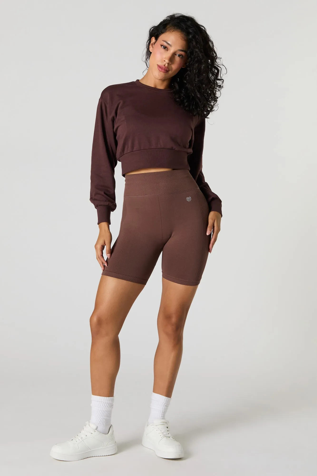 Actif Short de cycliste sans couture uni sold by Urban Planet product image thumbnail 3