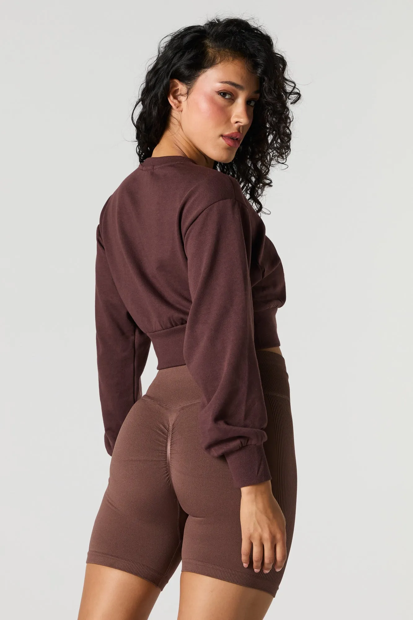 Actif Short de cycliste sans couture uni sold by Urban Planet product image thumbnail 2