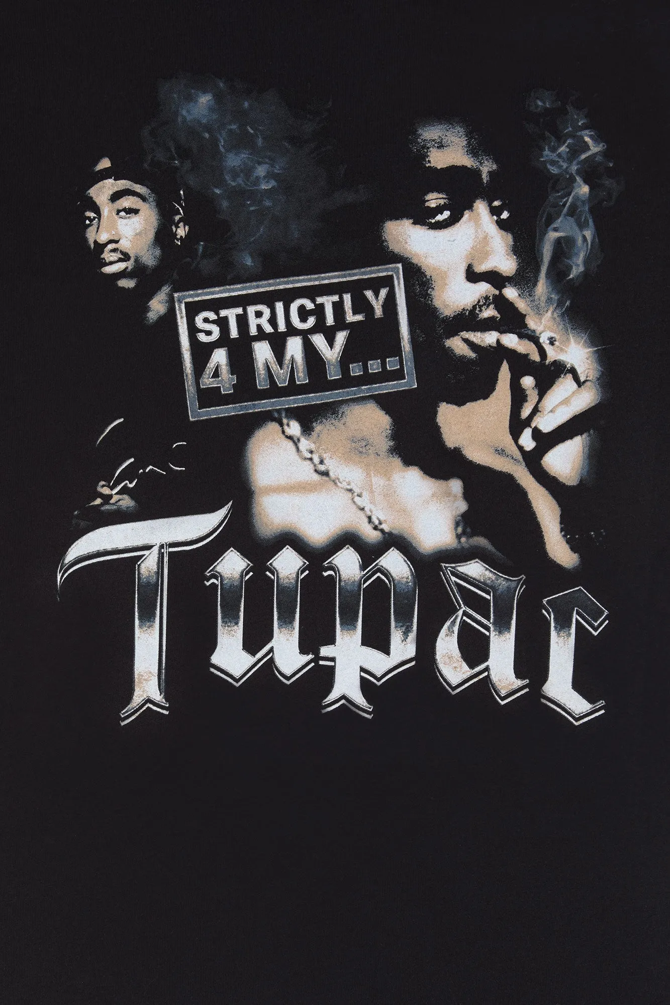 Tupac Strictly 4 My Graphic T-Shirt sold by Urban Planet product image thumbnail 4