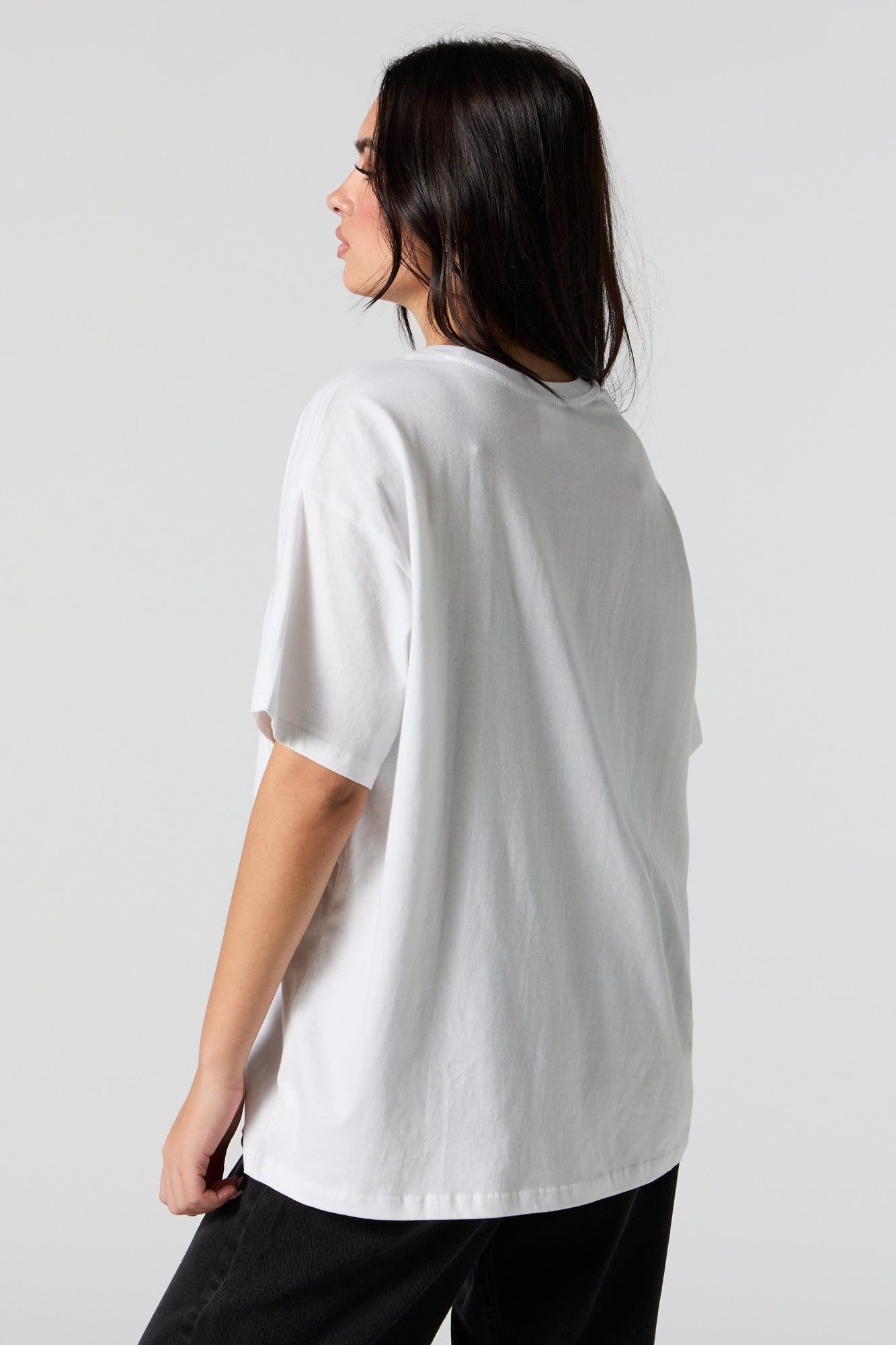 Hello Kitty Graphic Boyfriend T-Shirt sold by Urban Planet product image thumbnail 4