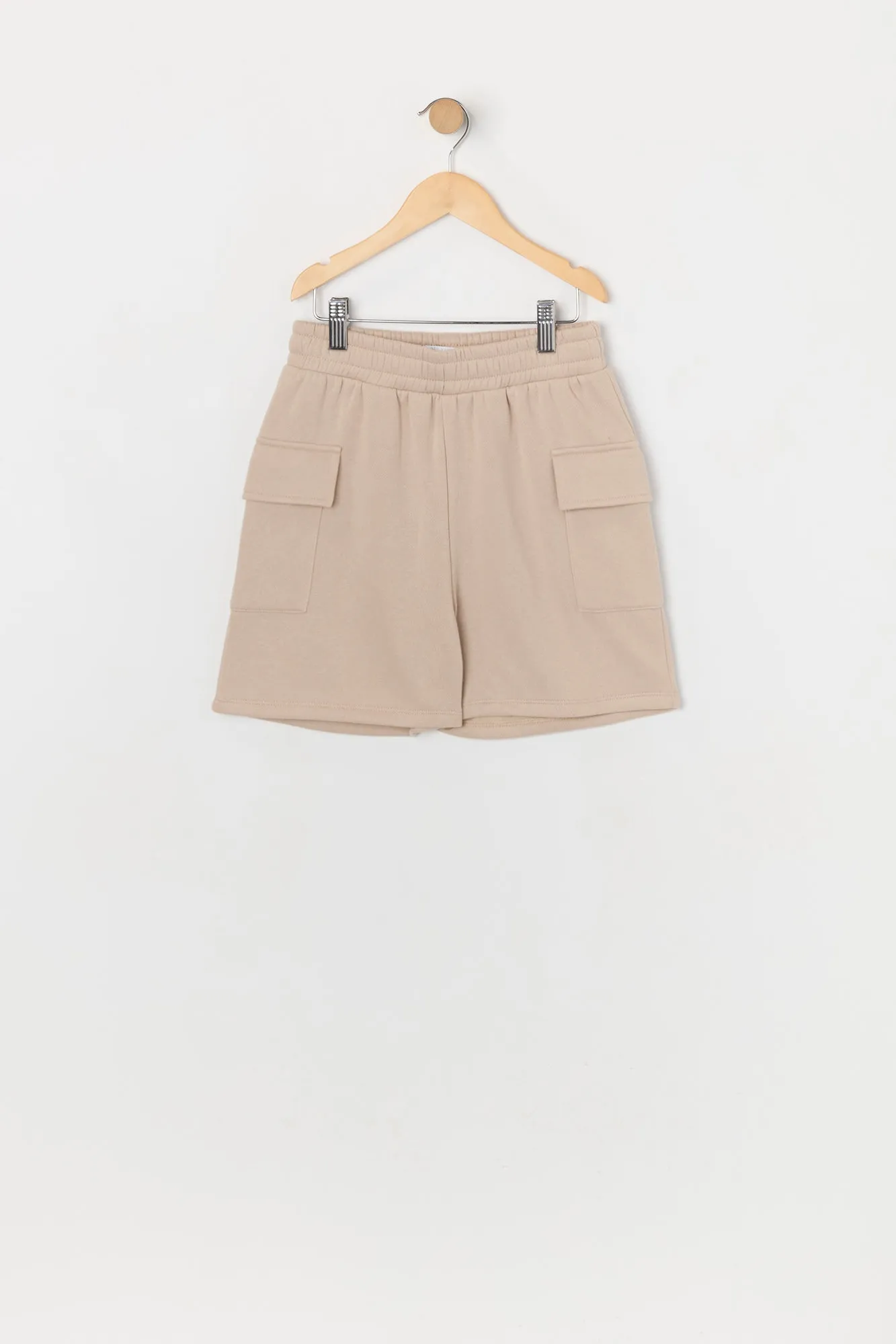 Girls Fleece Cargo Short sold by Urban Planet