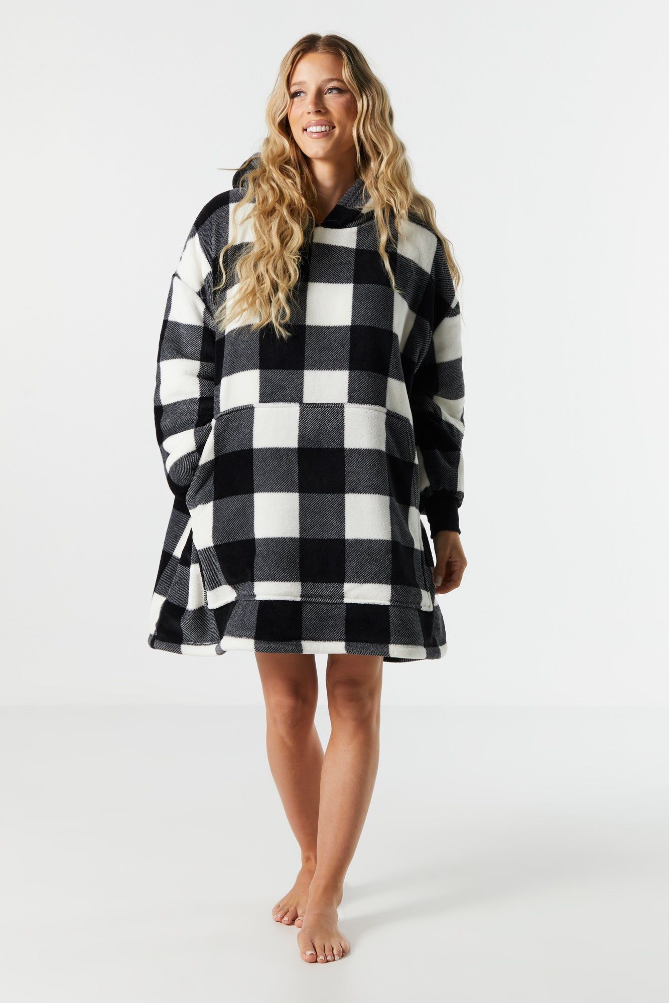 Haut Surdimensionné À Imprimé à carreaux sold by Urban Planet product image thumbnail 3