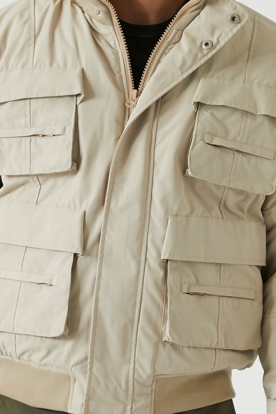 Cargo Bomber Jacket sold by Urban Planet product image thumbnail 4