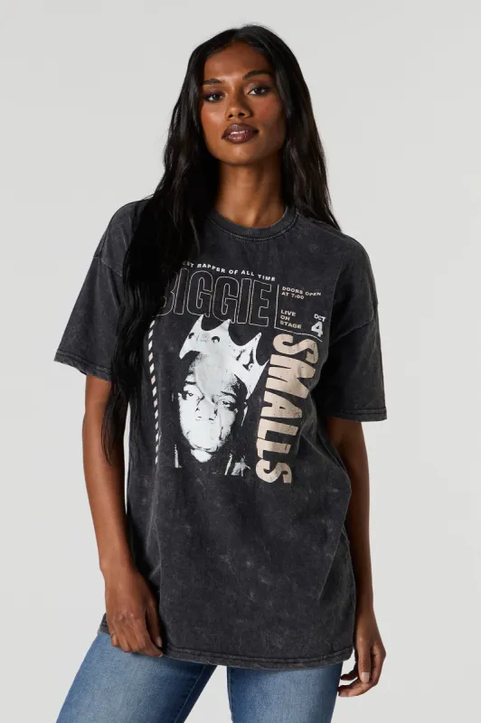 Biggie Smalls Graphic Boyfriend T-Shirt sold by Urban Planet