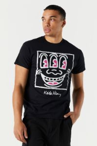 T-shirt à imprimé Keith Haring sold by Urban Planet