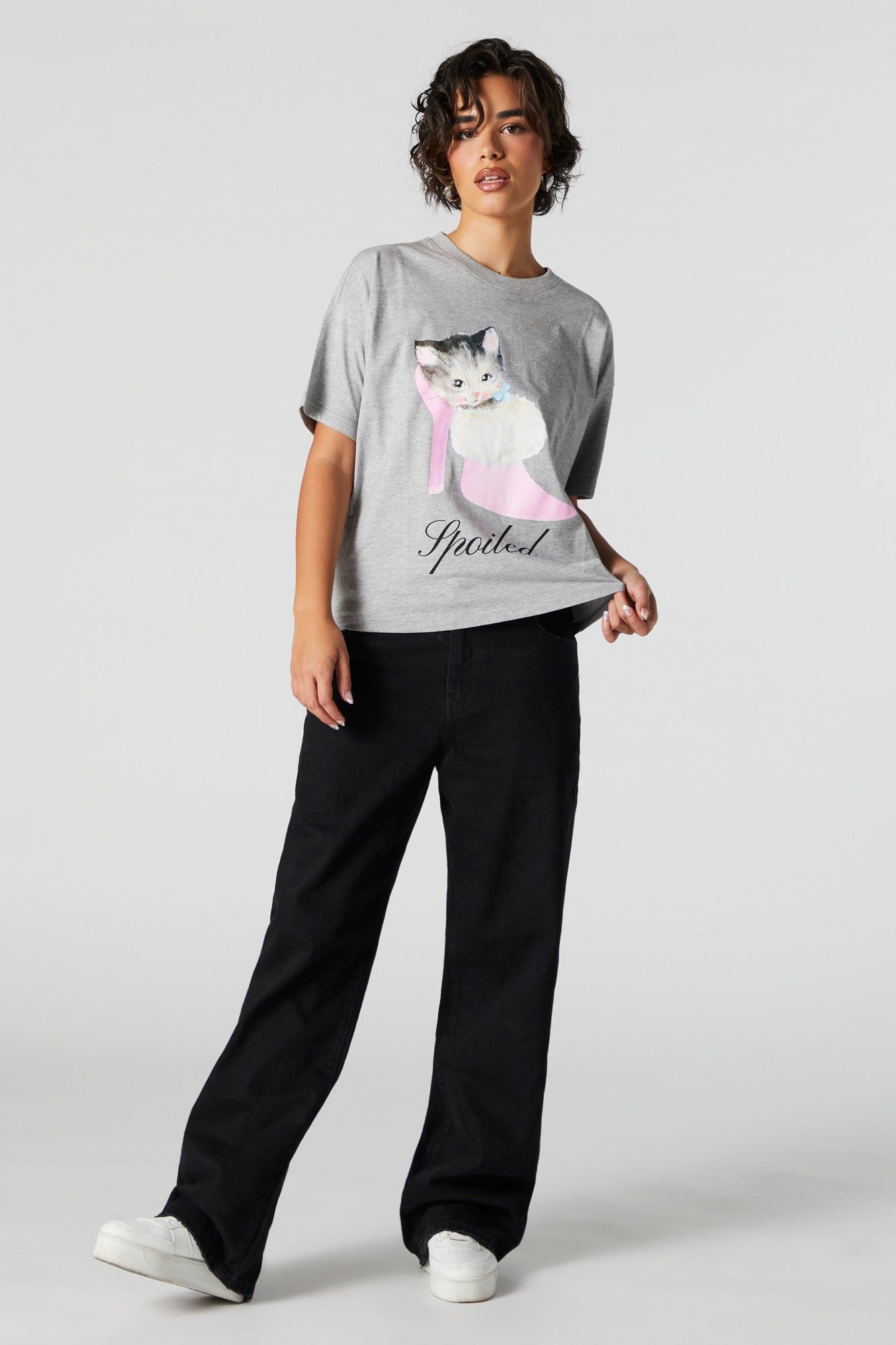 Spoiled Graphic T-Shirt sold by Urban Planet product image thumbnail 3