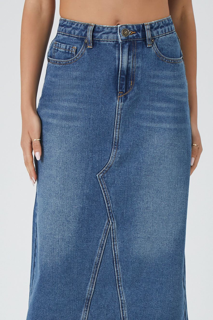 Jupe midi en denim sold by Urban Planet product image thumbnail 6