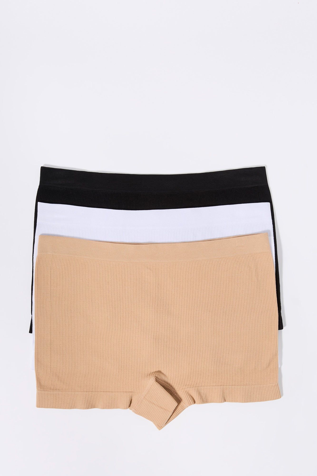 Seamless Ribbed Boy Short (3 Pack) sold by Urban Planet product image thumbnail 4