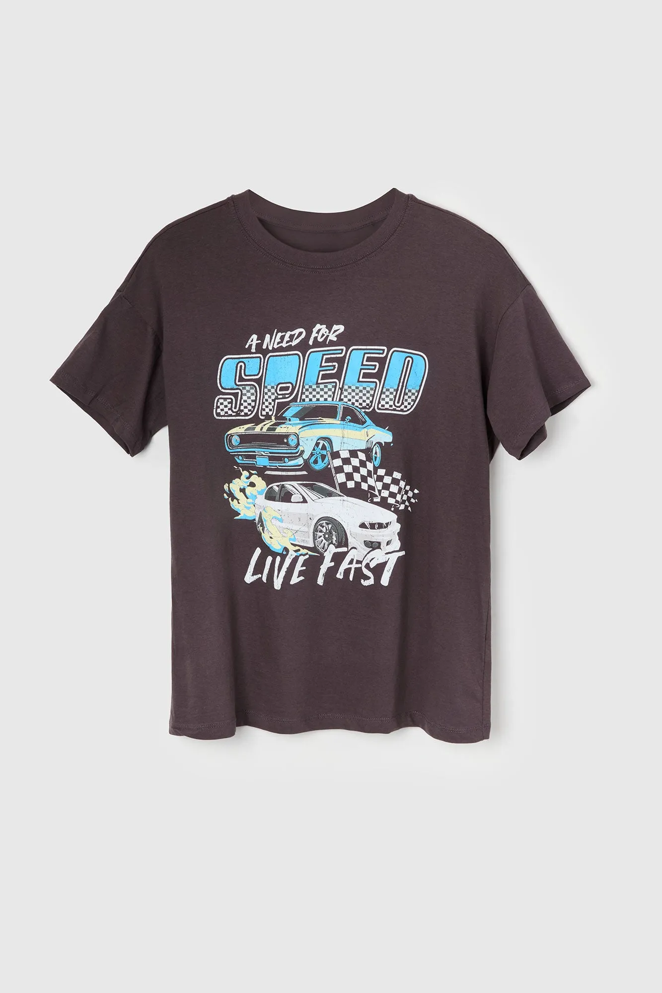 Need for Speed Graphic Boyfriend T-Shirt sold by Urban Planet product image thumbnail 4