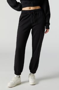 Black Everyday Fleece Jogger sold by Urban Planet