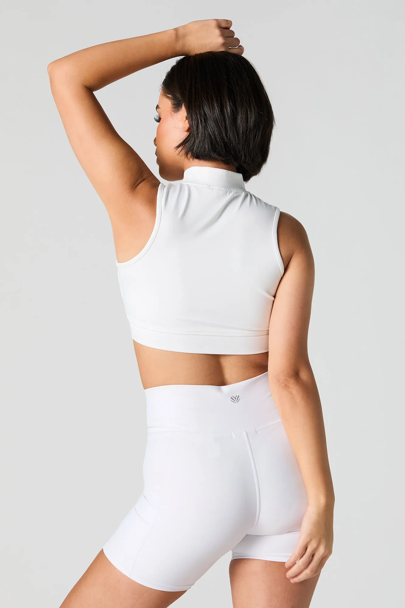 Short de cycliste sans couture à surplis sold by Urban Planet product image thumbnail 2