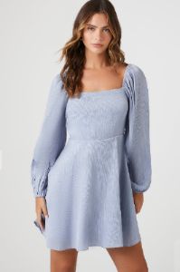 Robe midi de style paysanne en chiffon sold by Urban Planet