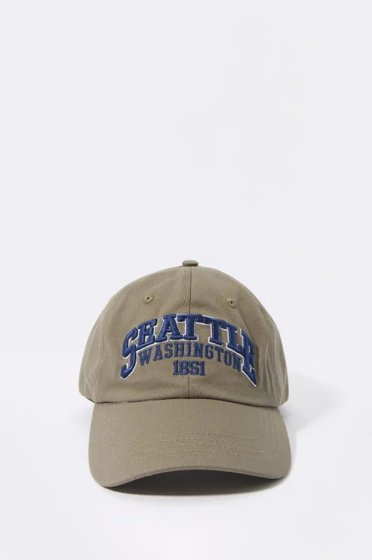 Casquette de baseball avec motif brodé Seattle sold by Urban Planet