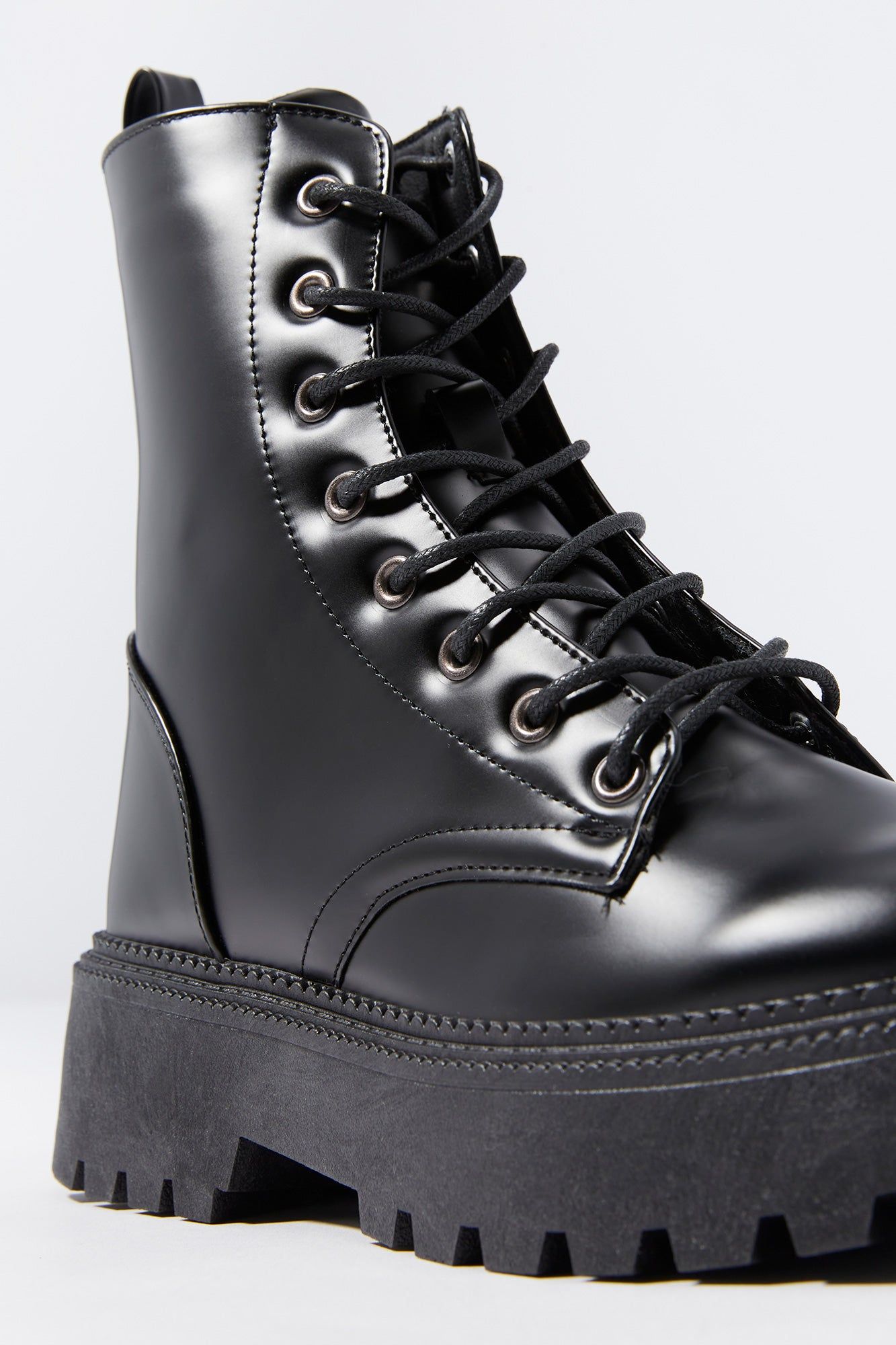 Platform Lace-Up Boot sold by Urban Planet product image thumbnail 2