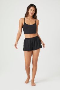 Ensemble pyjama avec camisole côtelée et short sold by Urban Planet