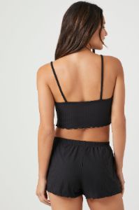 Ensemble pyjama avec camisole côtelée et short sold by Urban Planet