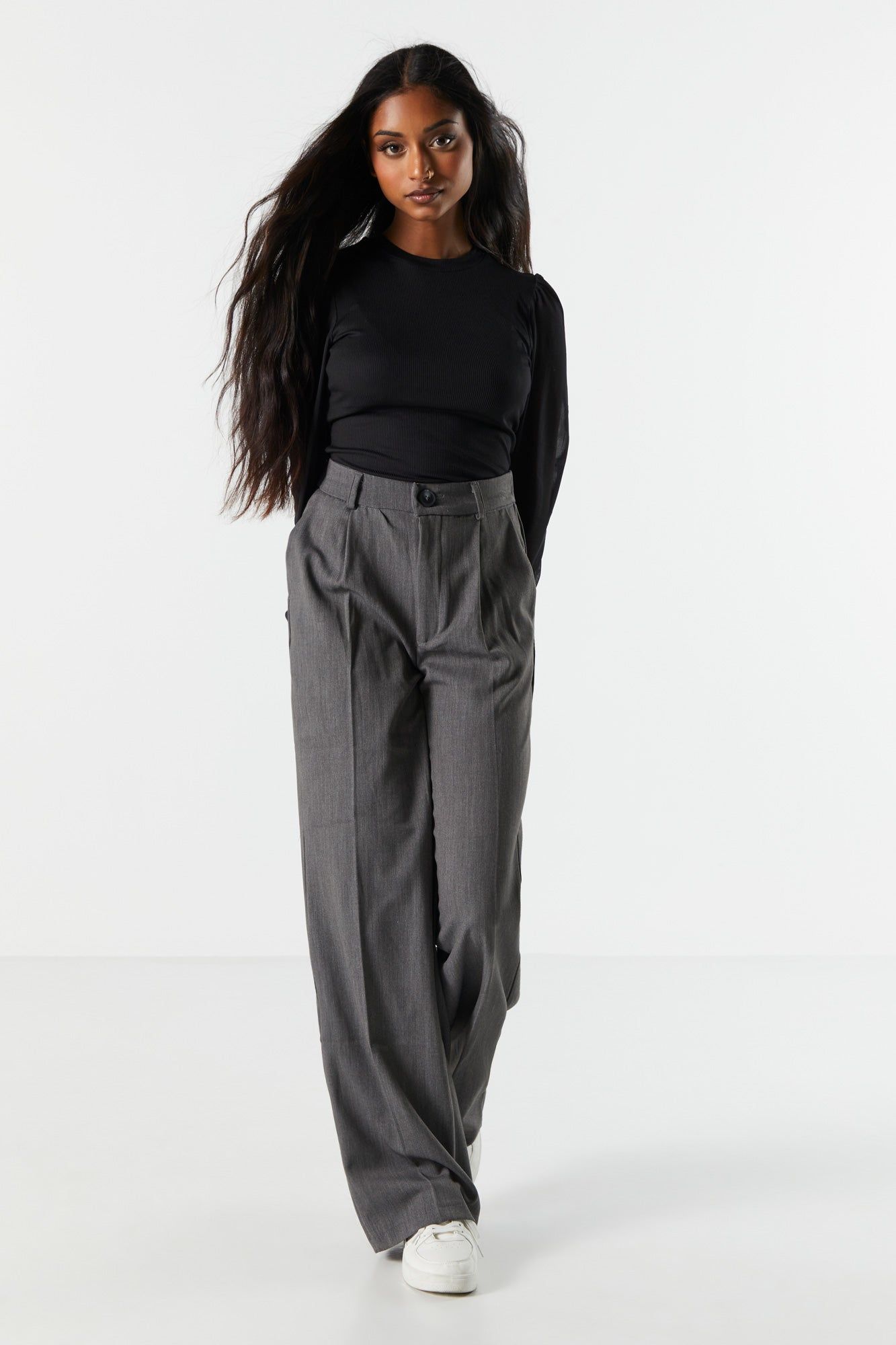 Mesh Sleeve Blouse sold by Urban Planet product image thumbnail 6