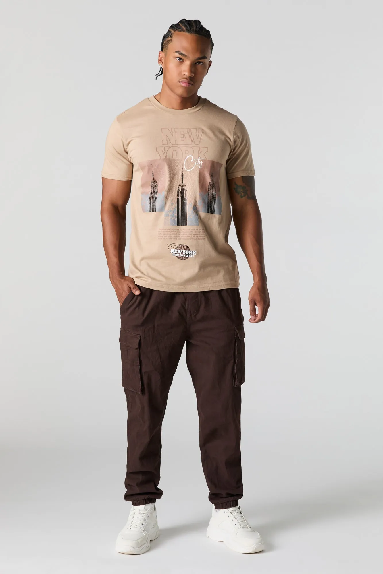 T-shirt à imprimé Empire State of Mind sold by Urban Planet product image thumbnail 2