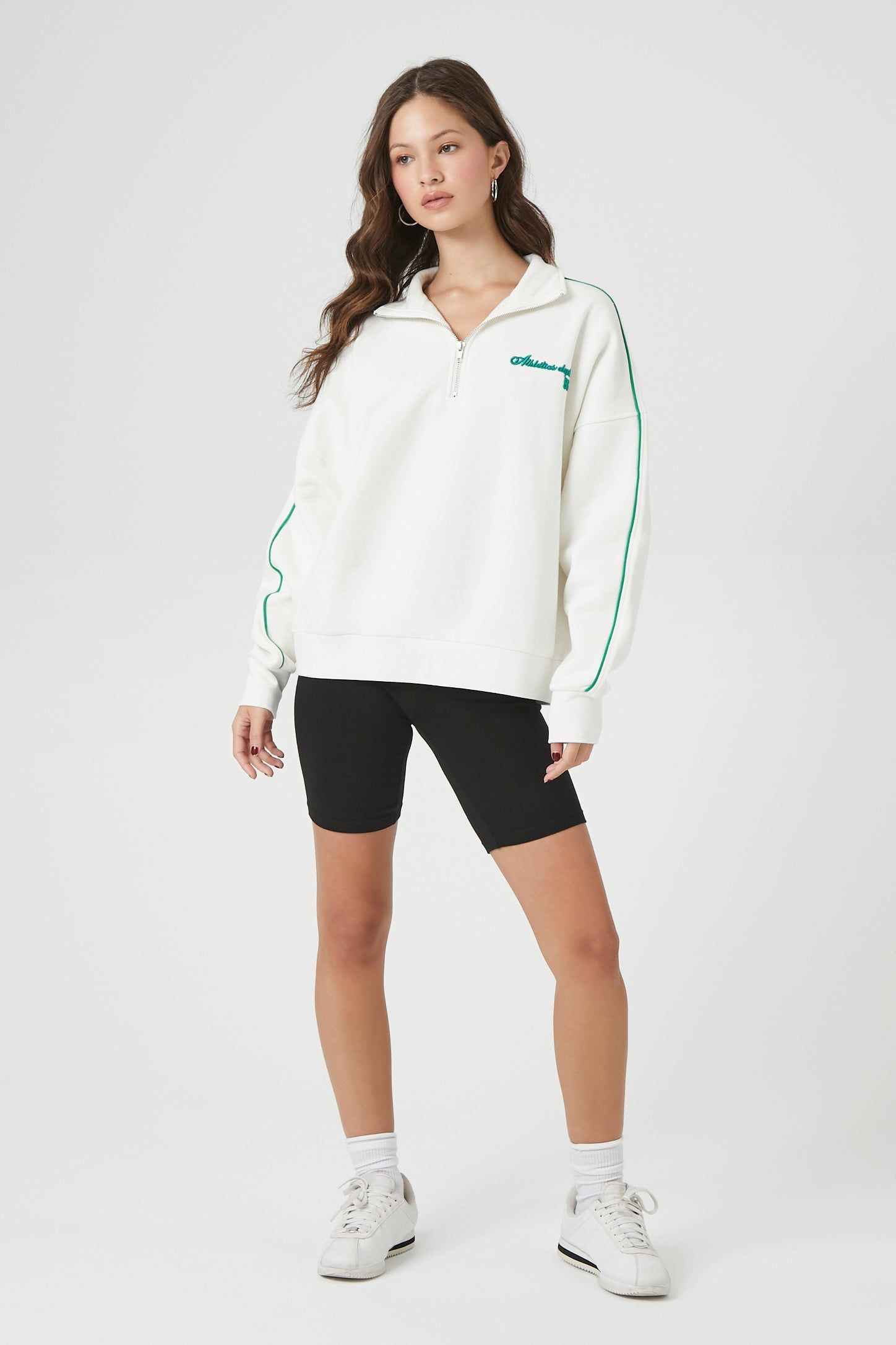 Chandail en molleton avec motif brodé Athletic Department sold by Urban Planet product image thumbnail 9