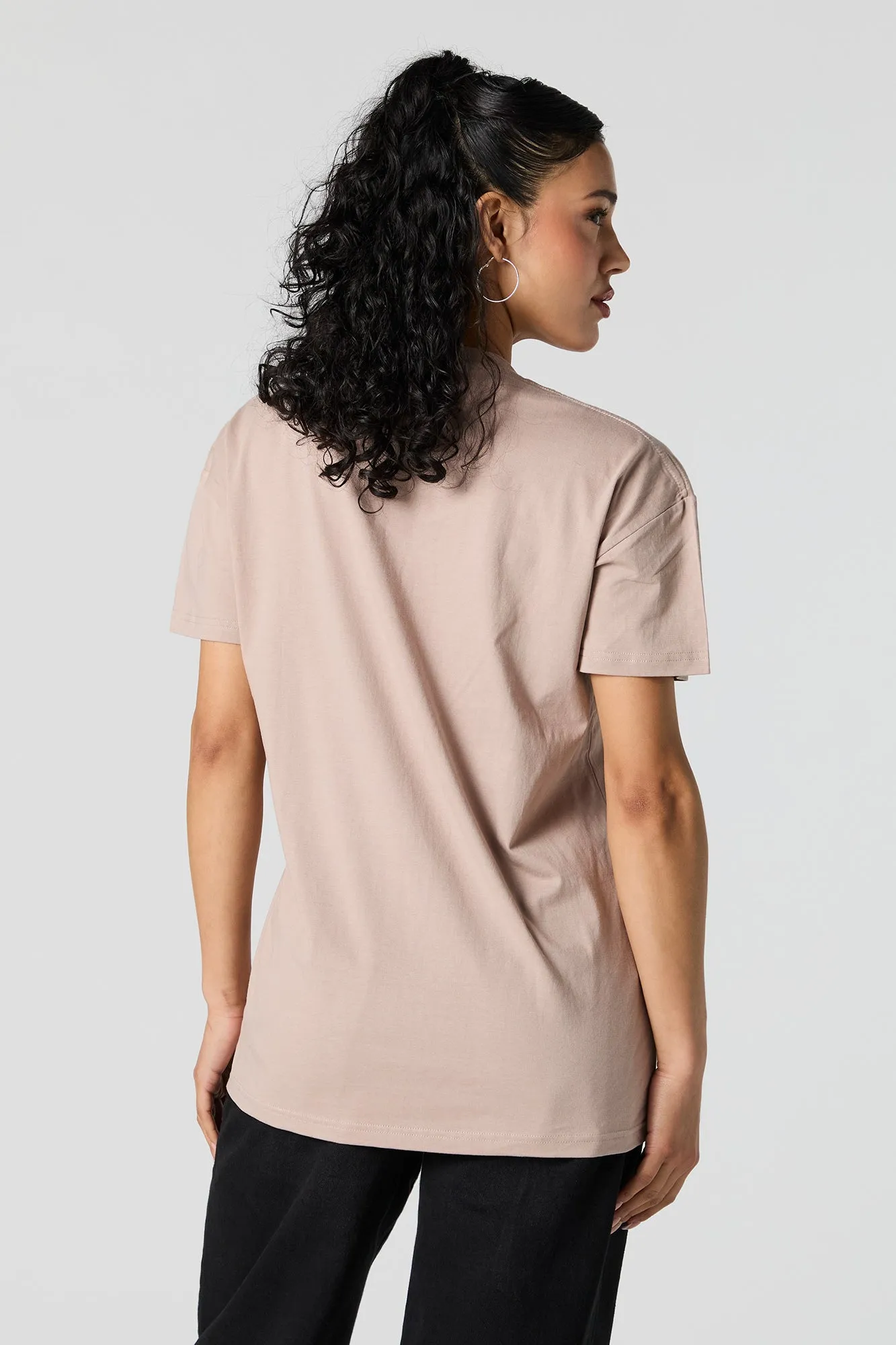 Dripping Smiley Graphic T-Shirt sold by Urban Planet product image thumbnail 3